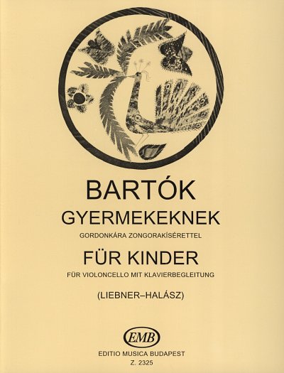 B. Bartók: Für Kinder, VcKlav (KlavpaSt)