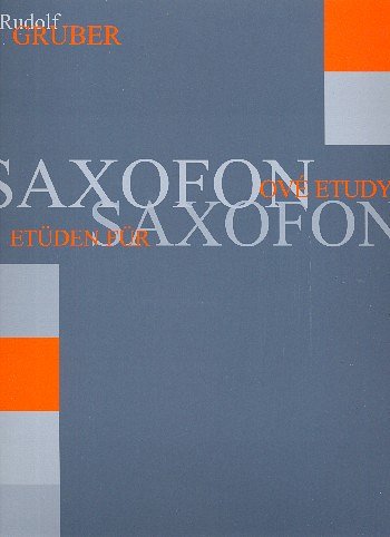 R. Gruber: Etüden für Saxophon, Sax (Sppa)