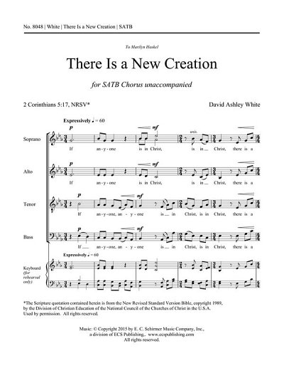 D.A. White: There Is a New Creation