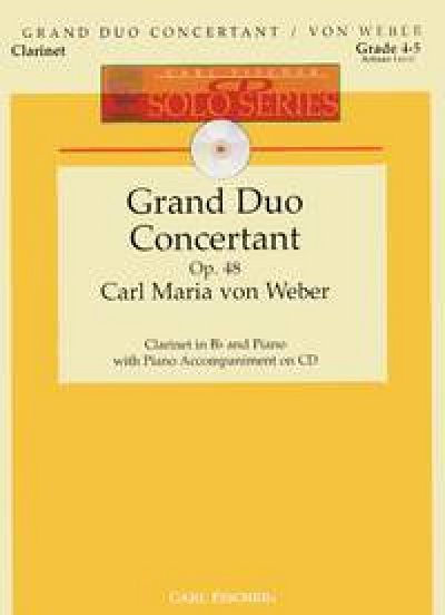 C.M. von Weber: Grand Duo Concertant op. 48, KlarKlv (Pa+St)