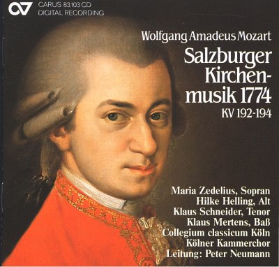 W.A. Mozart: Salzburger Kirchenmusik / Peter Neumann
