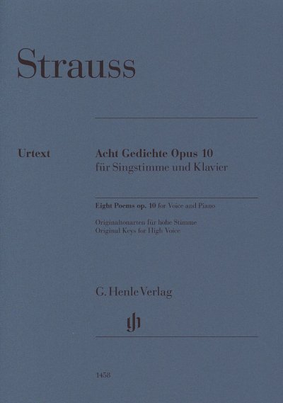 R. Strauss: Acht Gedichte op. 10, GesHKlav