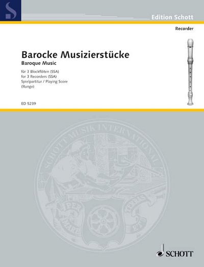 J. Runge, Johannes: Barocke Musizierstücke