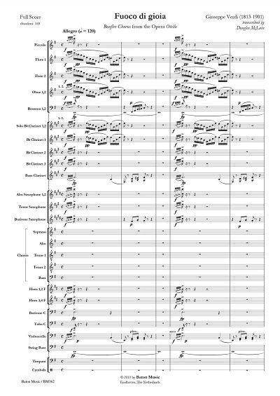 G. Verdi: Fuoco di Gioia (Pa+St)