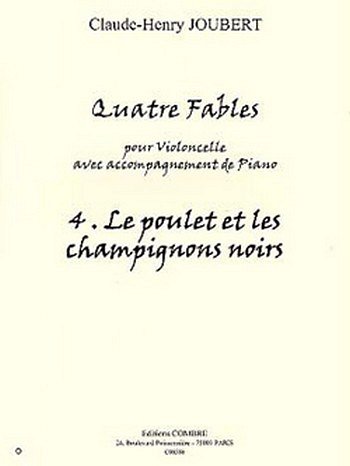 C.-H. Joubert: Quatre Fables - 4. Le Poul, VcKlav (KlavpaSt)
