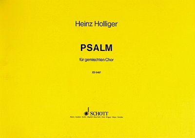 H. Holliger: Psalm