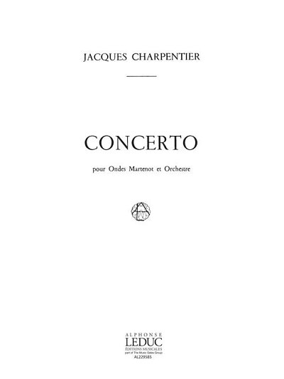 J. Charpentier: Jacques Charpentier: Concerto