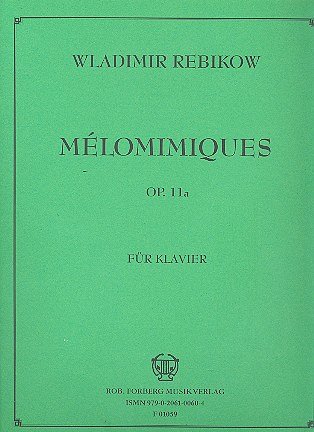 Mélomimiques, op.11a, Klav