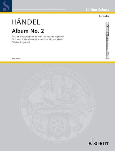 DL: G.F. Händel: Album No. 2 (Pa+St)