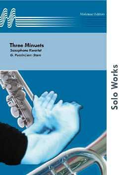 G. Puccini: Three Minuets, 4Sax (Pa+St)