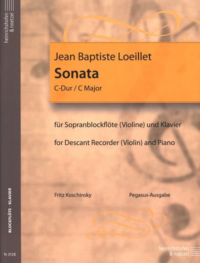 J.-B. Loeillet: Sonata C-Dur, Sbfl/VlKlav (SppaSti)