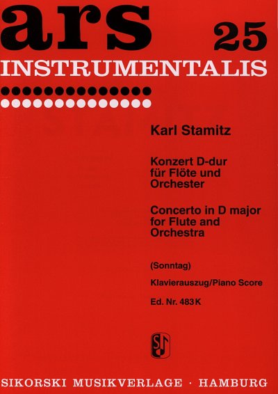 C. Stamitz: Konzert 3 D-Dur - Fl Str