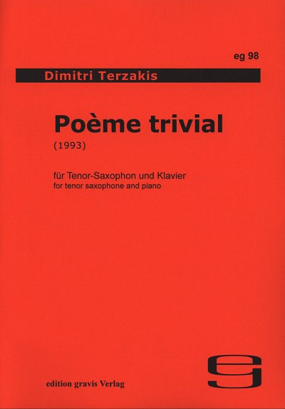 D. Terzakis: Poeme Trivial