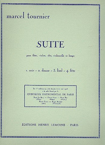 M. Tournier: Suite Op.34, Kammer (OStsatz)
