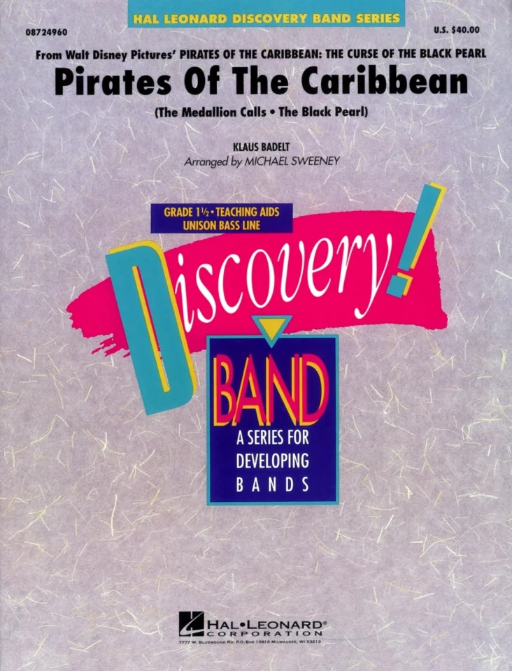 K. Badelt: Pirates of the Caribbean, Jblaso (Pa+St) (0)