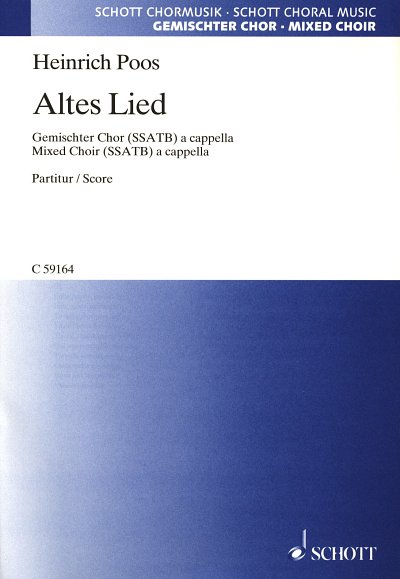 H. Poos: Altes Lied , Gch5 (Chpa)