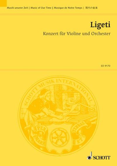 DL: G. Ligeti: Konzert, VlOrch (Stp)