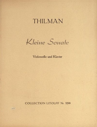 J.P. Thilman: Sonate Op 96