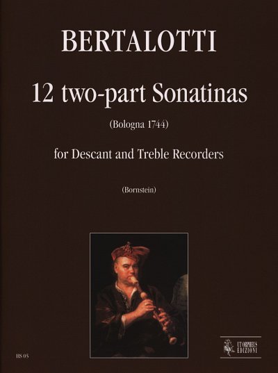 B. Angelo: 12 two-part Sonatinas (Bologna 1744), 2BlfSA