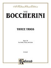 DL: L. Boccherini: Boccherini: Three Trios, Op. 38