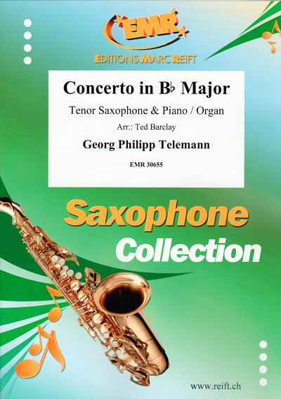 G.P. Telemann: Concerto In Bb Major, TsaxKlavOrg