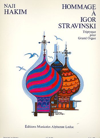 N. Hakim: Hommage A Igor Stravinsky (Organ), Org