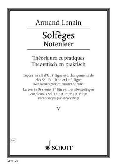 L. Armand: Solfèges Vol. 5, GesKlav