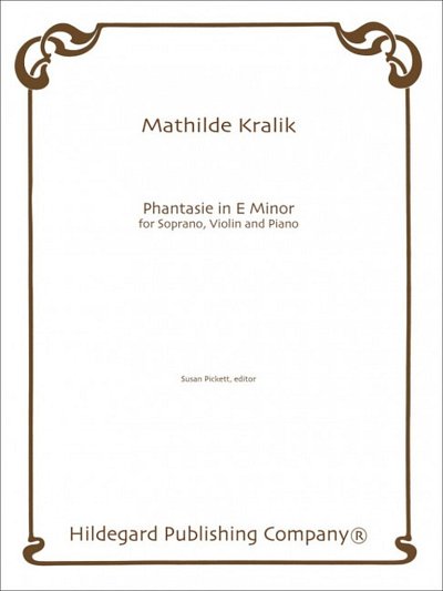 K. Mathilde: Phantasie In E Minor