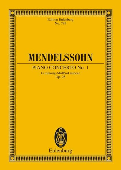 DL: F. Mendelssohn Barth: Konzert Nr. 1 g-Moll, KlavOrch (St