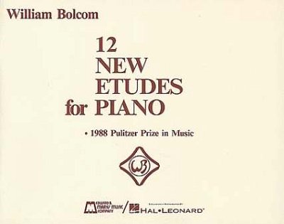 W. Bolcom: 12 New Etudes for Piano