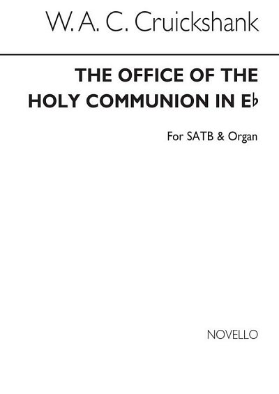 Holy Communion Service In E Flat, GchOrg (Bu)