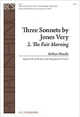Three Sonnets by Jones Very: 2. The Fair Mo, GchKlav (Part.)