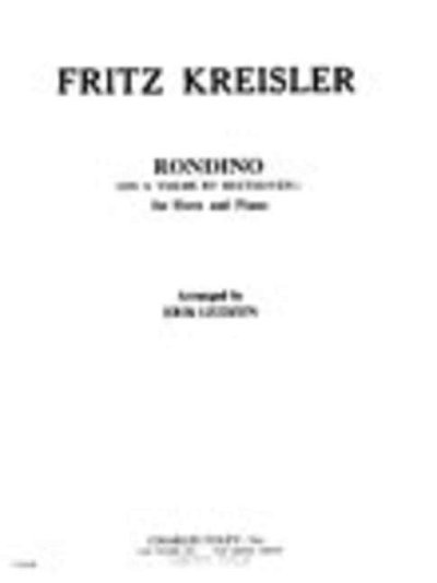 K. Fritz: Rondino, HrnKlav