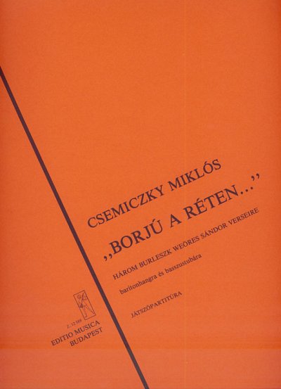 M. Csemiczky: Borjú a réten