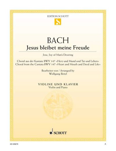 DL: J.S. Bach: Jesus bleibet meine Freude, VlKlav