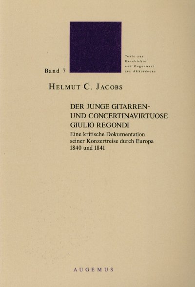 H.C. Jacobs: Der junge Gitarren und Concertinavirtuose  (Bu)