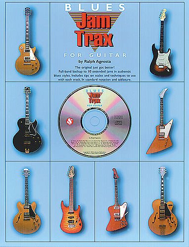 Agresta Ralph: Jam Trax Blues For Guitar Tab Book And Cd