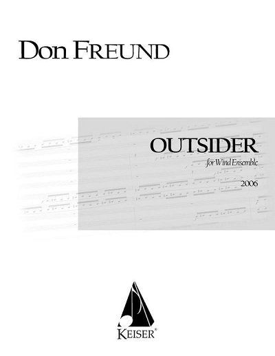 Outsider for Wind Ensemble, HolzEns (Pa+St)