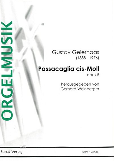 G. Weinberger: Passacaglia cis-Moll, Org
