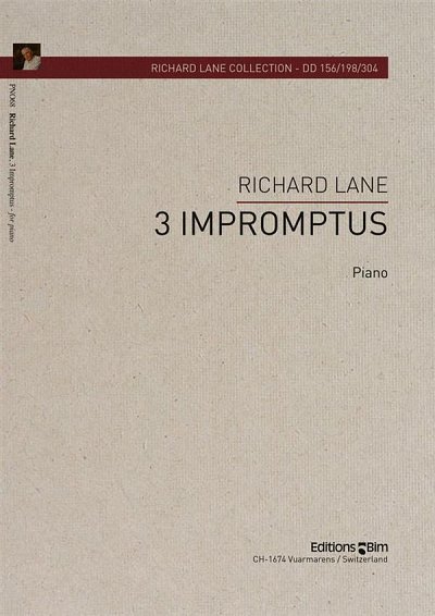 R. Lane: 3 Impromptus, Klav