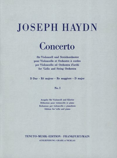 AQ: J. Haydn: Konzert D-Dur Hob VIIb:4 (B-Ware)