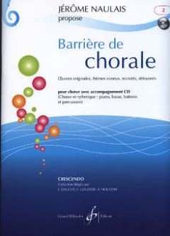 J. Naulais: Barriere de Chorale 2, GchKlav(Cbo) (+CD)
