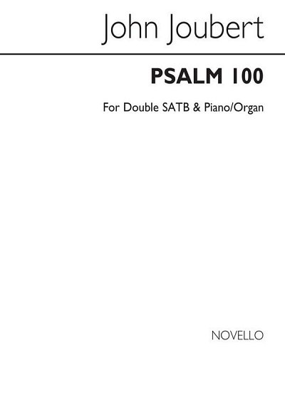 J. Joubert: Psalm 100, GchKlav/Org (Bu)