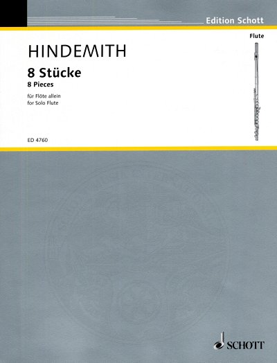 P. Hindemith: 8 Stuecke, Fl