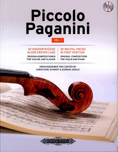 C. Schmidt: Piccolo Paganini 1, VlKlav (KlavpaSt+CD)