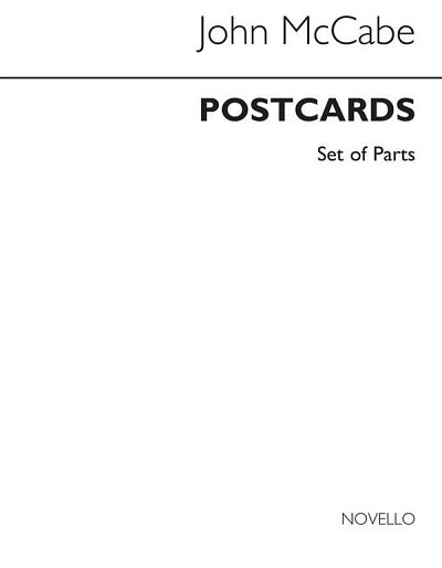 J. McCabe: Postcards For Wind Quintet (Parts) (Bu)