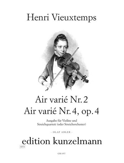 H. Vieuxtemps: Air varié Nr. 2 & Air varié N, VlStro (Pa+St)