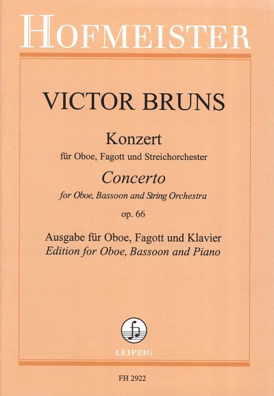 V. Bruns: Konzert op.66 für Oboe, Fagott und