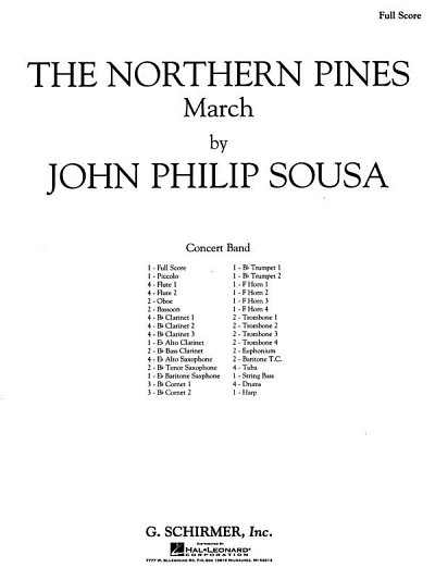 Northern Pines Score, Blaso (Part.)