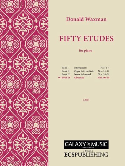 Fifty Etudes, Book 4 (Bu)